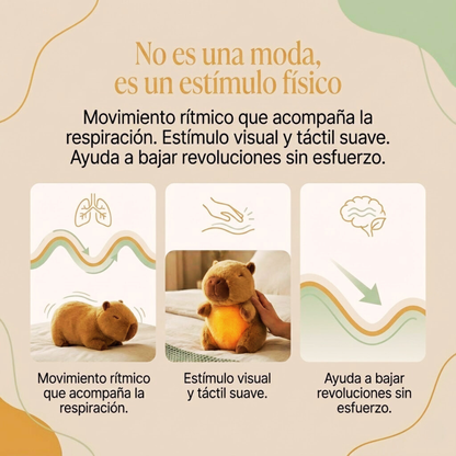 Capy Calm™–Respiración Suave para Descansar Mejor