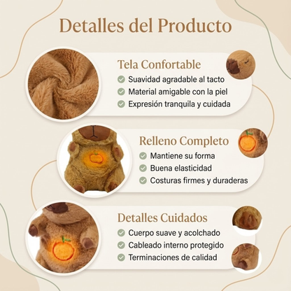 Capy Calm™–Respiración Suave para Descansar Mejor